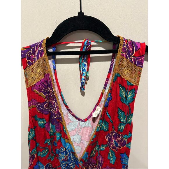 Anthropologie Tiny Rain Scarf Wrap Top - Picture 5 of 8